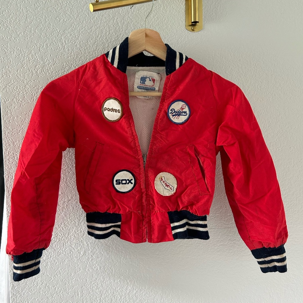 Vintage Boys MLB Sports Jacket